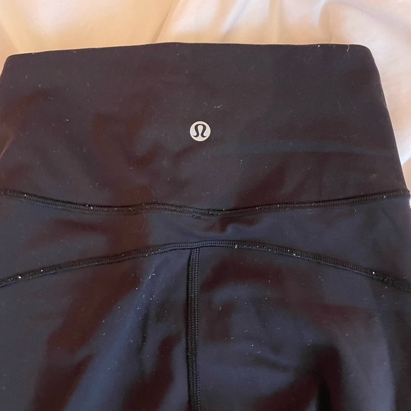 Black Lululemon Leggings - Picture 3 of 4